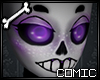 CSS| Purple Fem Skull