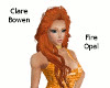 Clare Bowen - Fire Opal