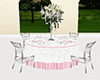 Wedding Guest Table Rose