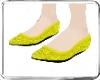 -XS- YellowJeansFlats