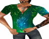 Green Fireworks Shirt