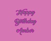 Birthday Amber Trigger