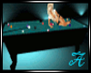 (A) Teal Pool Table