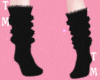 Fluffy Socks | Black ~