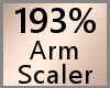 193% Arm Scaler F A