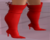 Red Thigh High Boots