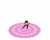 seraph's pink satin rug