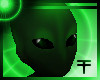 Alien head Green Male