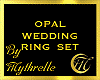 OPAL WEDDING SET GOLD