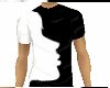 [A] Black & White Tshirt