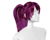Purple Ponytail