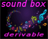 sound box derivable
