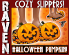 SLIPPERS HALLOWN PUMPKIN