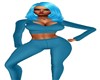 BLUE LEGGING OUTFIT