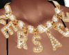 lll-Versace neck gold