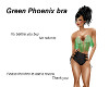 Green Phoenix bra