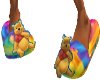 POOH BEAR SLIPPERS