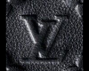 LV Black Leather