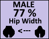 Hip Scaler 77% Male