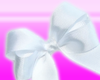 white bow