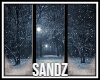S. Animated Snow Window
