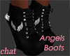 c] Angel Boots w/Cross