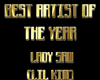 Best Artist of the Year