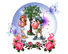 Love Couple Globe