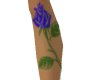 Blue Rose Tattoo