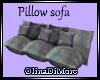 )OD) Pillow sofa