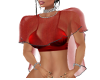 VALENTINE CAPE RED