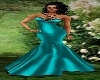Pam's Gown Teal