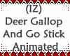 Deer Gallop Go Stick Ani