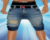 Diesel Long Denim Shorts