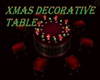 XMAS DECORATIVE TABLE