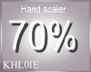 K 70% hand scaler