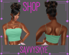 Holo Mint Cami set 1