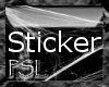 PSL Cobweb Sticker 1