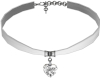 Diamond Heart Choker