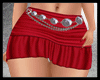{C} Jeda Red Skirt RLL