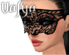V| Black Lace Mask