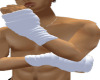 White armwarmers