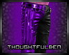 Purple Spiked Trousers
