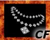 CF diamondsNlace necklac