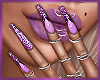 purple nails