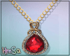 !H! Red Jewelry Necklace