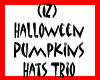 IZ Pumpkins Hats Trio