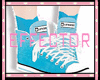E| Blue Converse Sneaker