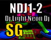 *SG*Dj Light Neon DJ