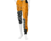 stem orange pants